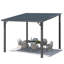 Hardtop Gazebo With Galvanized Steel Sloping Roof-2143451130