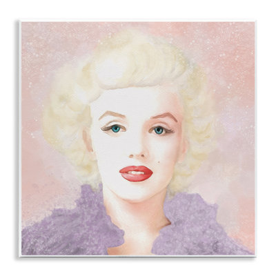 «Pastel Marilyn Portrait» par Amy Hall