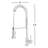 Single Handle Spring Pull Down Kitchen Faucet-24425608-17114970