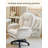 Cat Scratch Leather Metal Multi-Function Office Chair