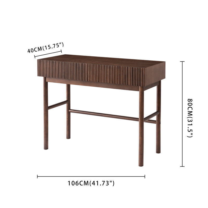 Darthie Console Table, Walnut