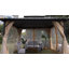 Pavillon de jardin rigide 10 x 12 avec toit double en acier galvanisé, pavillon de spa （3,0）-108648736