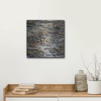 Ivy Bronx 'River Rocks' by Murray Henderson Fine Art, Metal Wall Art