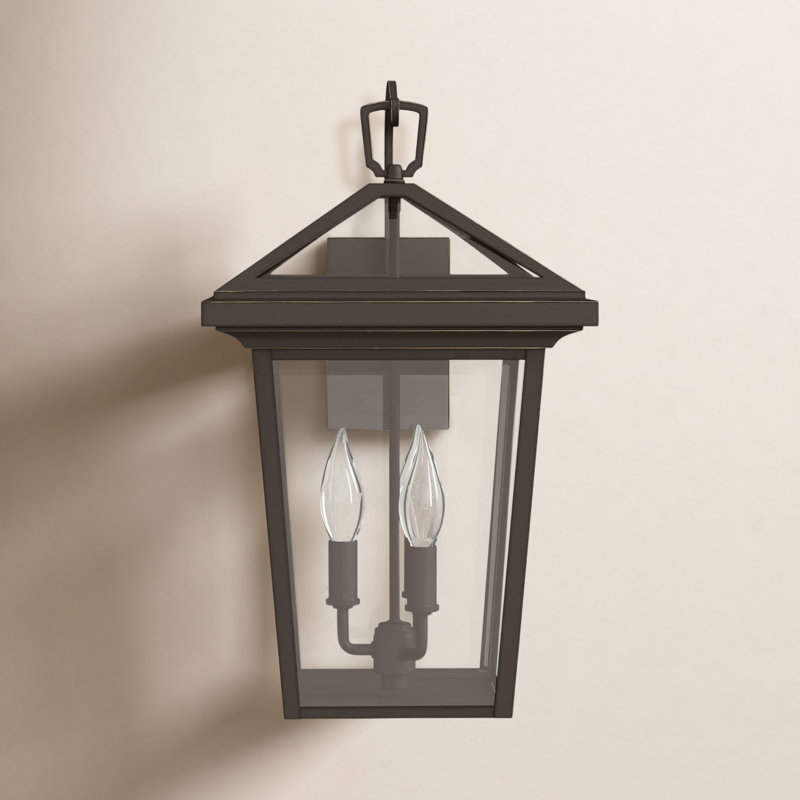 Alford Place 3-Light Outdoor Wall Lantern, Oil Rubbed Bronze
