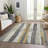 Machine Washable Indoor/Outdoor Xhevrie Gold Rug-1986666065