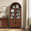 Grande armoire de rangement arquée 70,8 po-1832475019-1832475015