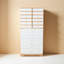 Armoire à bijoux multi-tiroirs en bois massif