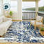 Tapis abstrait lavable à la machine intérieur / extérieur ACN2651-345474178-345474181