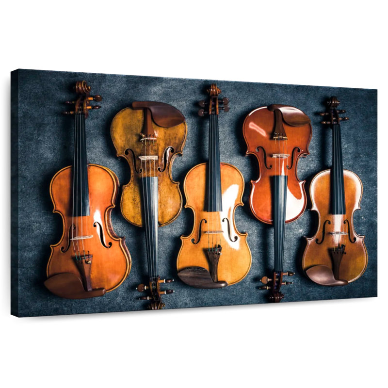 Abarca Violin Collection, 32" H x 48" W
