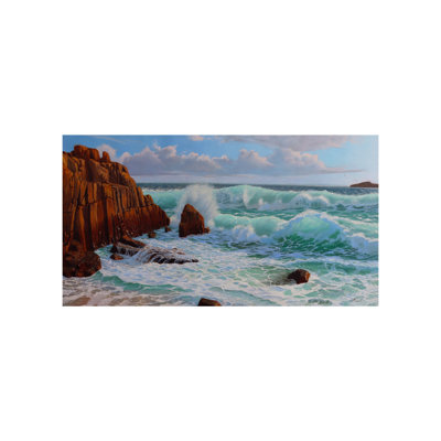 St. Mary's Island | Peinture à l'huile sur toile tendue | Par Swathi Keshav