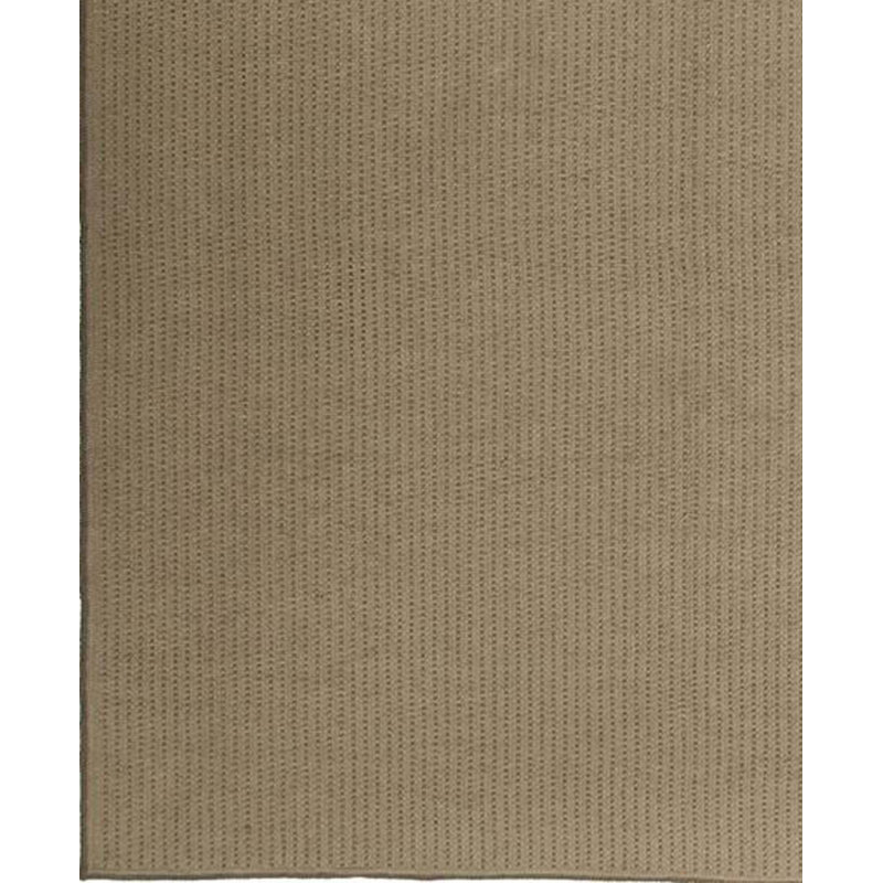 Tapis taupe noué à la main de haute qualité