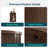 Mosser 3-Piece Living Room Table Set With 40" Coffee Table And 2 Fluted End Tables-2008983924