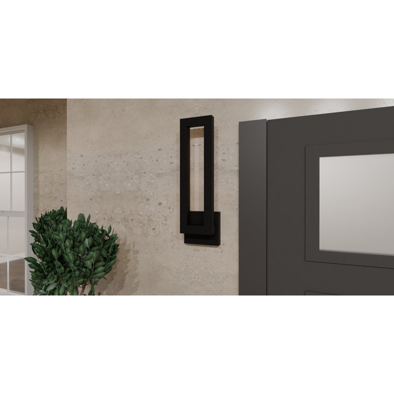 Lanterne murale d'extérieur à DEL Decklynn, H 24,25 po x l 7,25 po x P 4,25 po