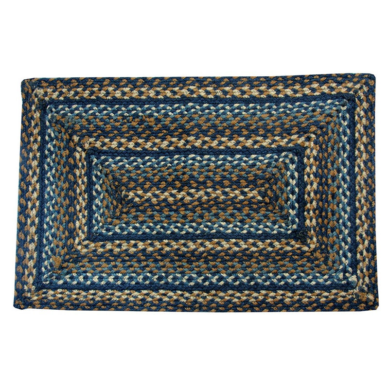 Fredreka Cotton Rug, Rectangle 2'3" x 4'
