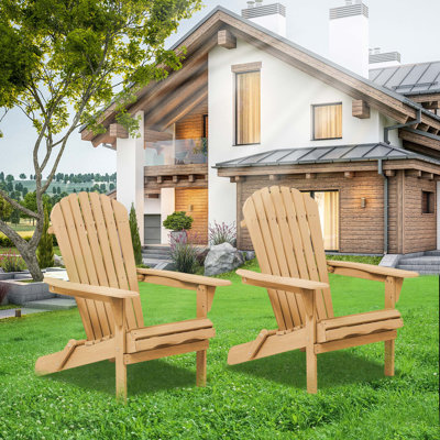 Classic Folding Adirondack Chair Wood Adirondack Chairs Outdoor Adirondack Chair