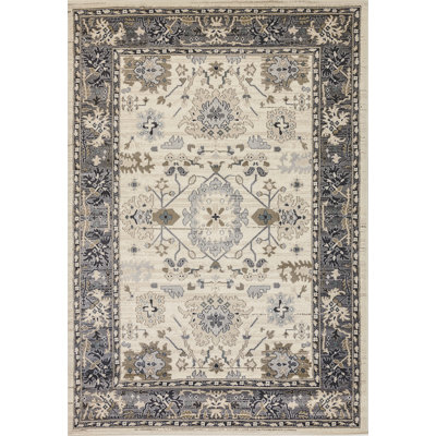 Mishawaka Beige/Gray Area Rug