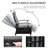Adjustable Patio Recliner Chair Metal Outdoor Lounge Chair With Flip Table Push Back-1191433335