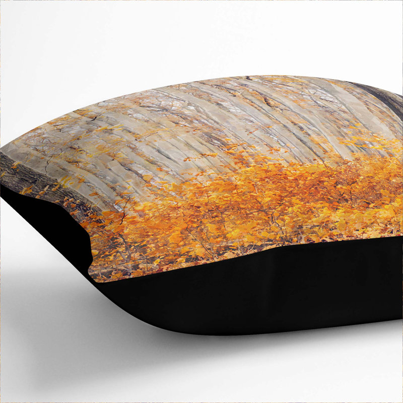 Square Throw Cushion, Black, 55cm H x 55cm W x 20cm D