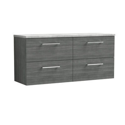 Arno 47.44cm Double Bathroom Vanity Base Only