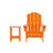Laguna Foldable Outdoor Adirondack Chair With Table-978576577