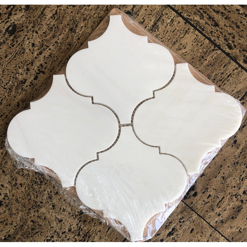 Marble Arabesque Mosaic Wall & Floor Tile