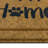 Paw Prints Home Multicolor Novelty Weather Resistant Door Mat
