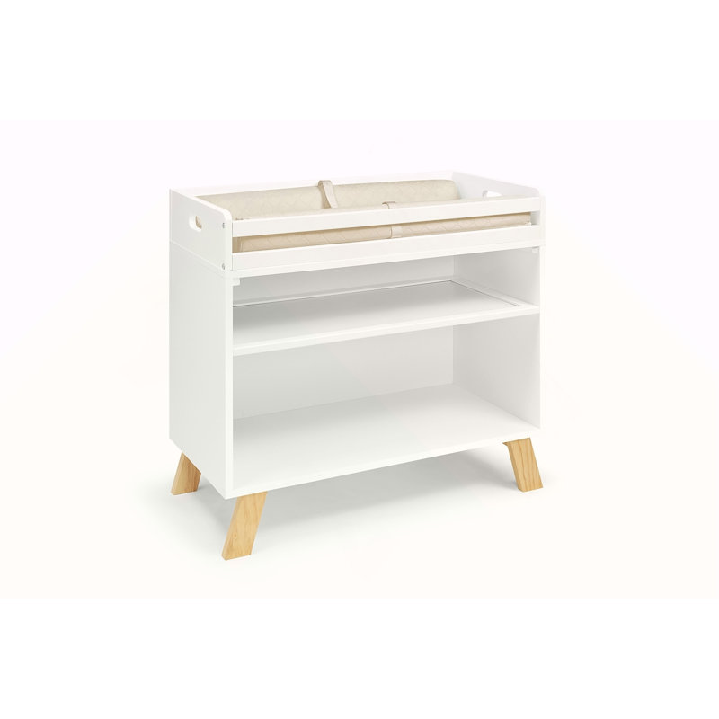 Multi Purpose Changing Table White/Natural, White