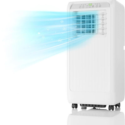8000 BTU Ultra Quiet Portable Air Conditioner 3-in-1 AC with Dehumidifier  Fan 24H TimerWindow Kit  Remote for 350 Sq Ft