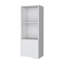 Armoire élégante pour espace de vie - Option polyvalente pour une solution de rangement pratique à une porte-1657104044