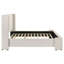 Lit plateforme tapissier Kelaa Boucle-916147773