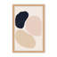 Composition abstraite par The Miuus Studio - Œuvre d'art encadrée sur papier-81386817-131284476-131284554