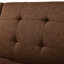 Canapé-lit convertible à futon, canapé-lit de 63 pouces avec dossier réglable à 5 positions pour les petits espaces modernes-1999455455