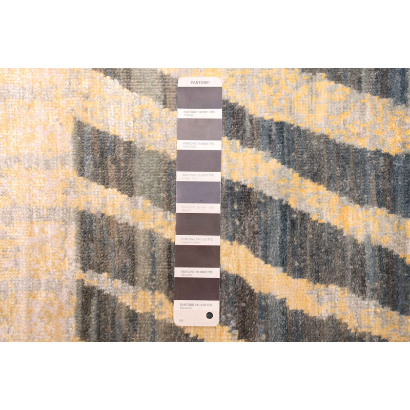 Tapis gris Legacy doré 9 pi 10 po x 14 pi 0 po