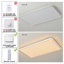 1 - Light 90cm Rectangular LED Dimmable Flush Mount