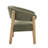 Kids' Upholstered Armchair - Plush Faux Fur Finish With Solid Wood Legs - Cozy Reading Chair For Toddlers (White, Beige, Green)-1642421013