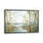 Toile encadrée de bois rustique foncé