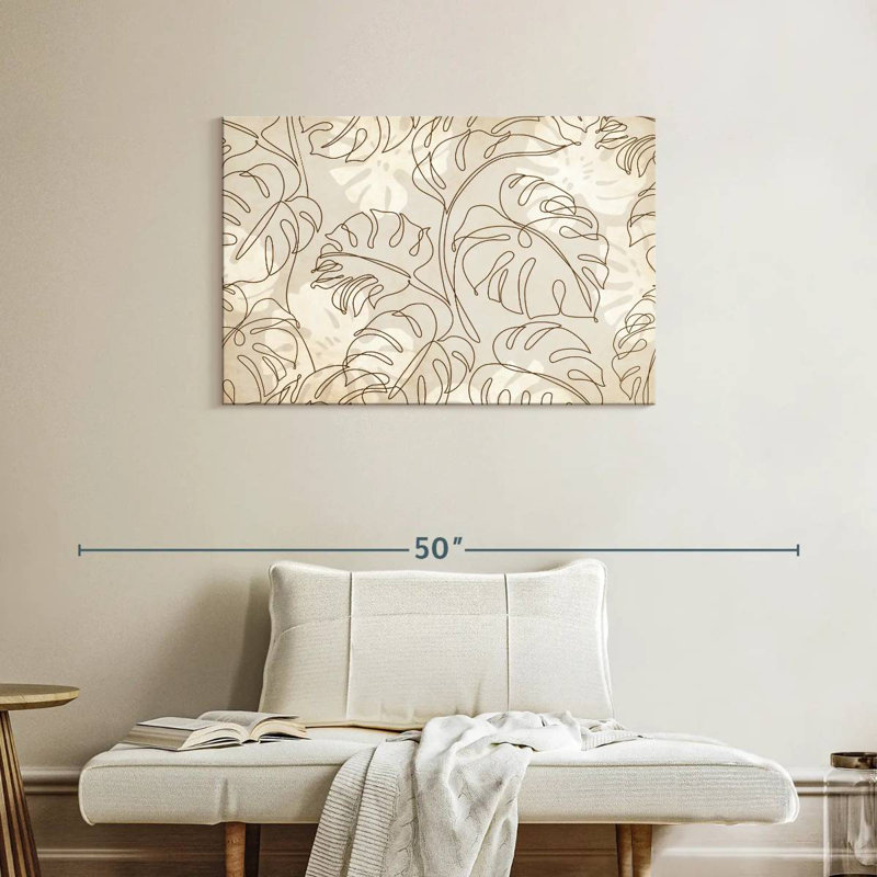 Kerner Monstera Leaves Pattern