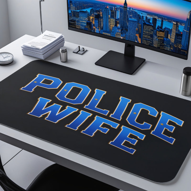 Polyester Desk Pad, 31.5x15.5