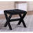 Velvet Upholstered Accent Bench With Nailhead Trim-1290413632