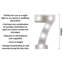 Sahiyah 22.5 cm H LED Sign