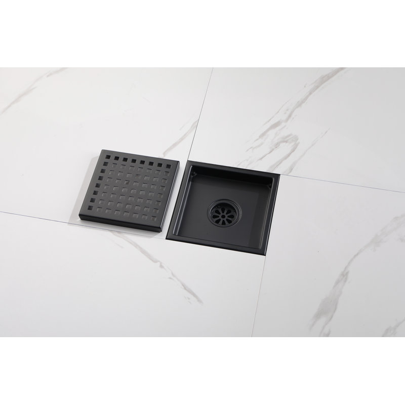 6 Inch Square Shower Floor Drain