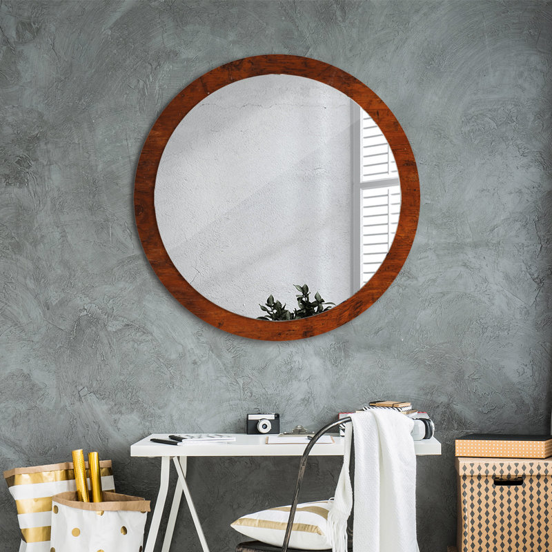 Huldar Glass Flat Wall Mirror