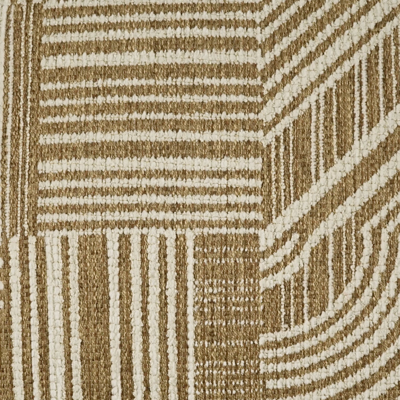 Zaria Square Pillow Cover & Insert, Wheat, Square 22"
