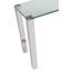 Manuel 120cm Glass Top Console Table