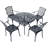 Timeless Beauty- Stylish Cast Aluminium Bistro Set-95421691