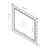 Baston Metal Flat Mirror