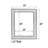Silver Facet Mirror