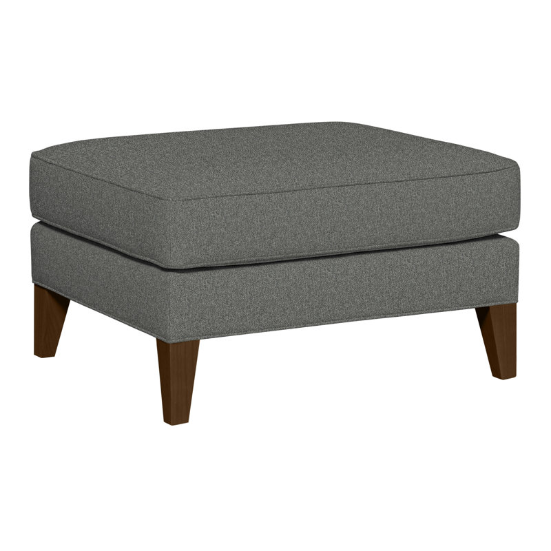 Burlingame Upholstered Ottoman, Havana, Ian Pewter