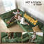 Canapé-lit modulaire surdimensionné Olar Chenille-1395629076