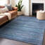 Tapis bleu intérieur / extérieur lavable à la machine Cinead ACN1704-104740086